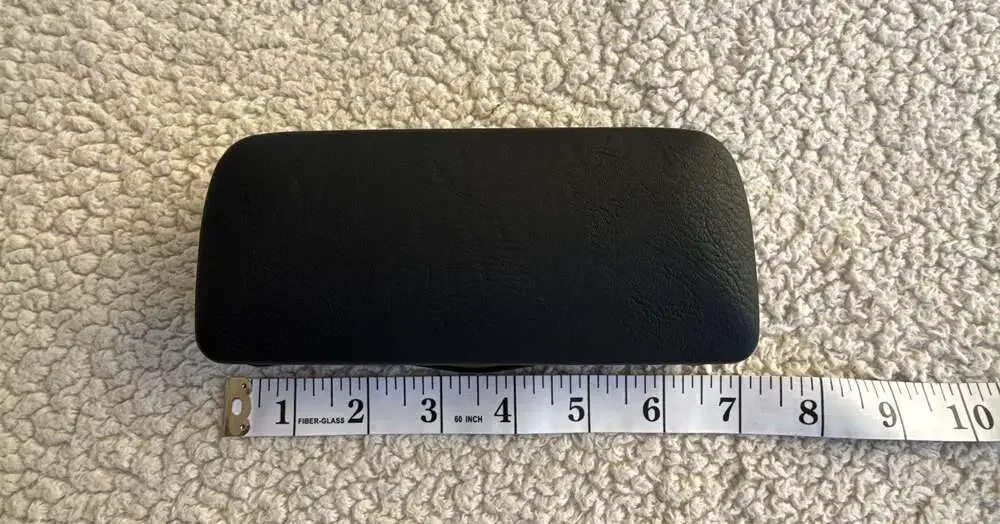 KREWE Sunglasses Hard Case Black Clamshell Microfiber Lined